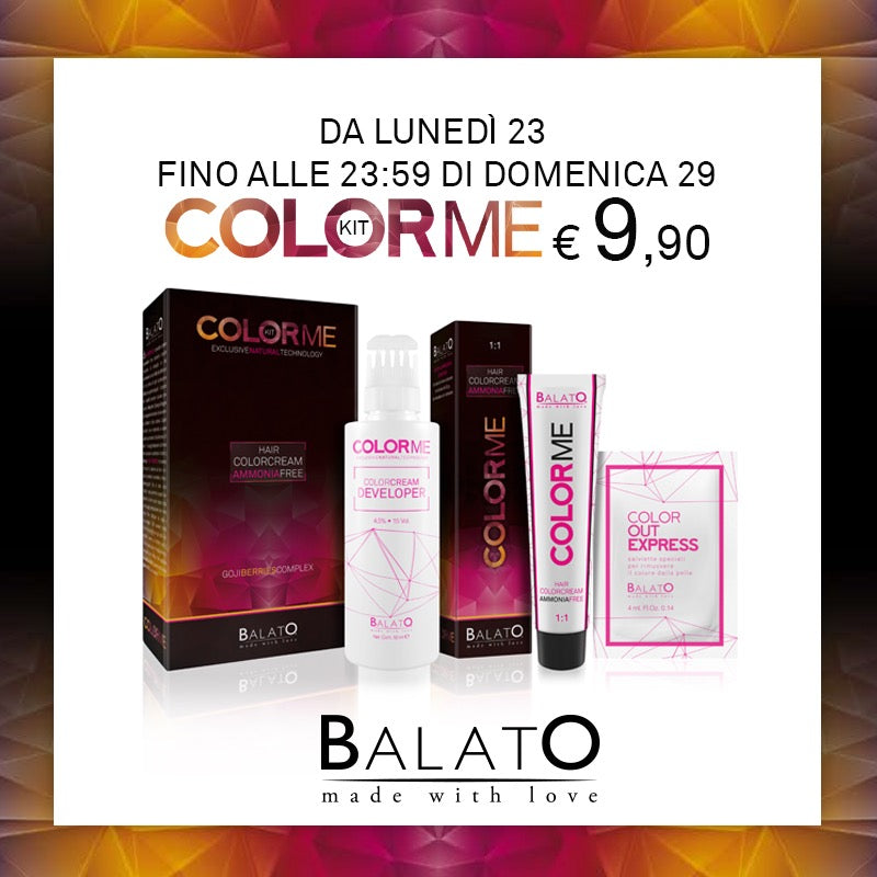 ColorMe a € 9,90 per una settimana!