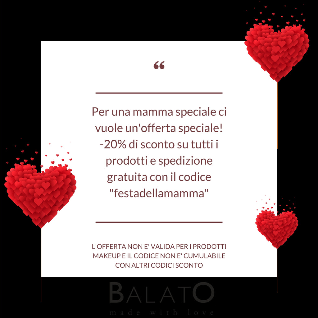 '-20% per la festa della mamma