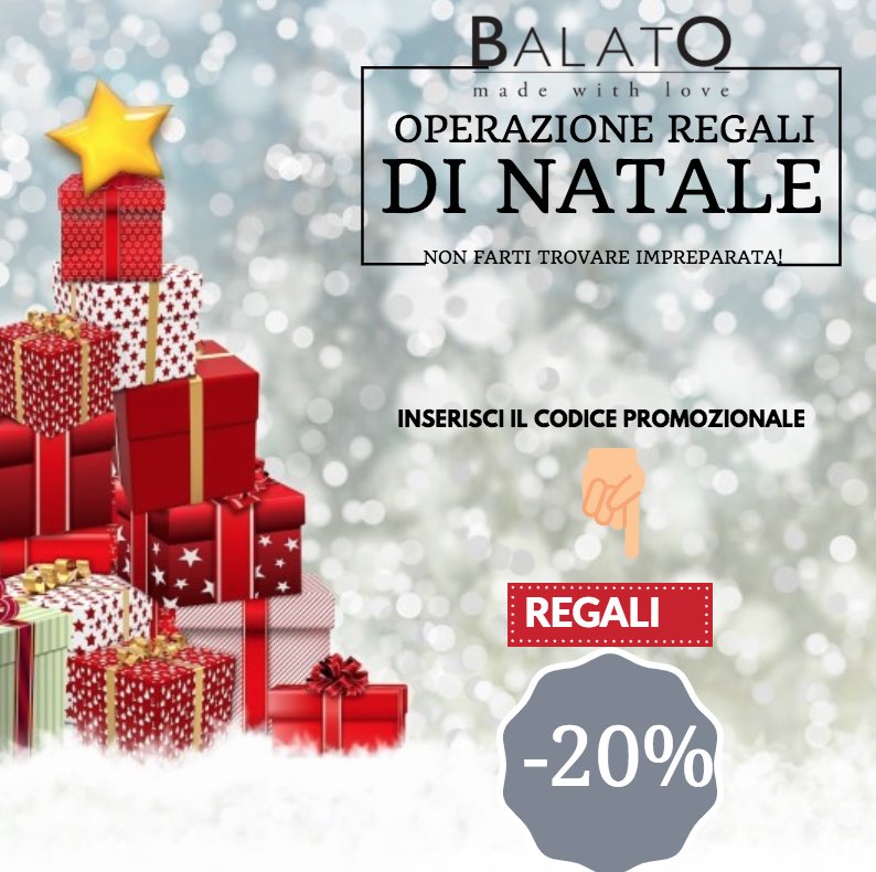 '-20% Operazione Regali di Natale!