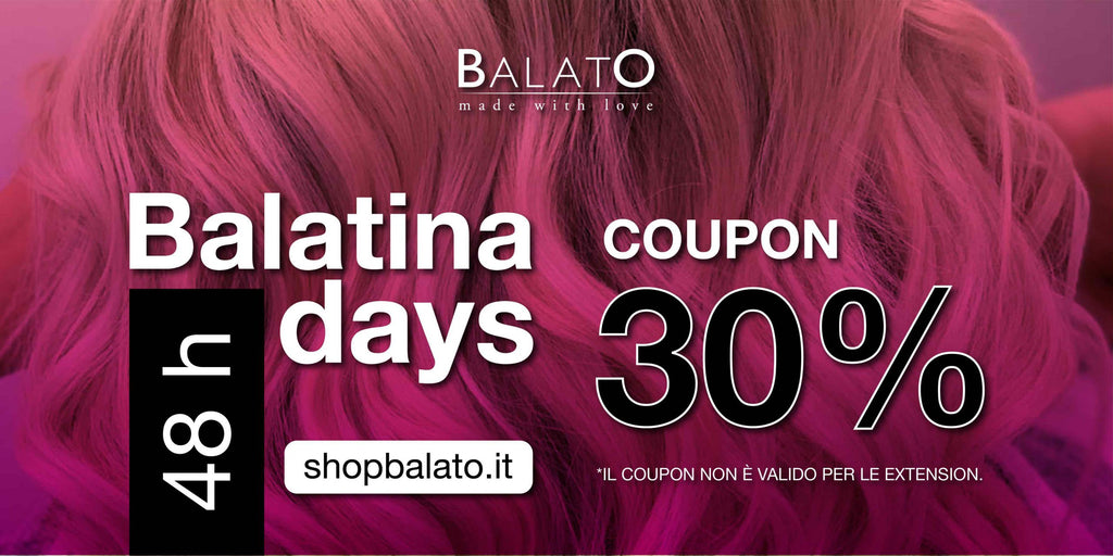 Balatina Day | Coupon 30% sui prodotti BALATO