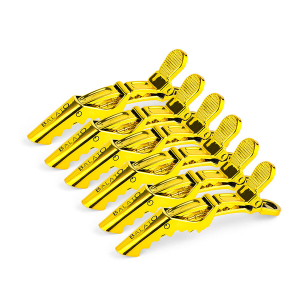 Clip Croc Gold 6pz