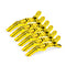 Clip Croc Gold 6pz