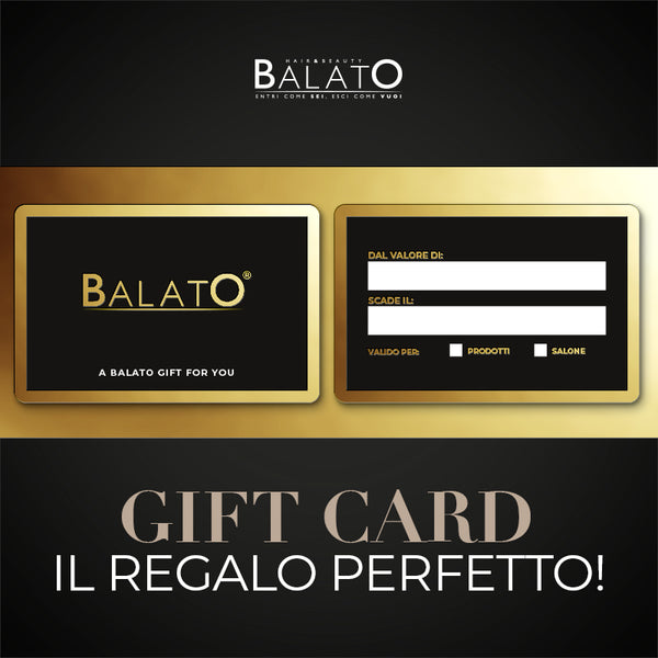 Carta Regalo | Spendibile online e nei saloni