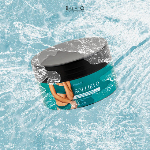 Sollievo | ad azione fredda per il drenaggio dei liquidi corporei | Effetto pelle elastica e levigata