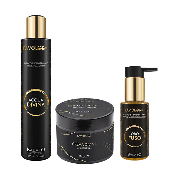 Tris Favolosa | Kit per capelli secchi, ribelli e ingestibili