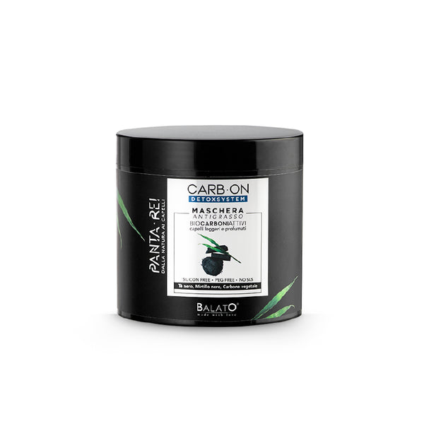 Carbon Detox System | Maschera Ai Bio Carboni Attivi Per Purificare i Capelli